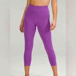 Lululemon Align Moonlit Magenta 23” Inseam athletic leggings women’s size 4